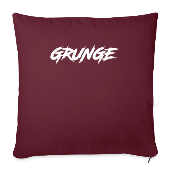 Effet Grunge Blanc Texturé sur Housse de coussin décorative 45 x 45 cm