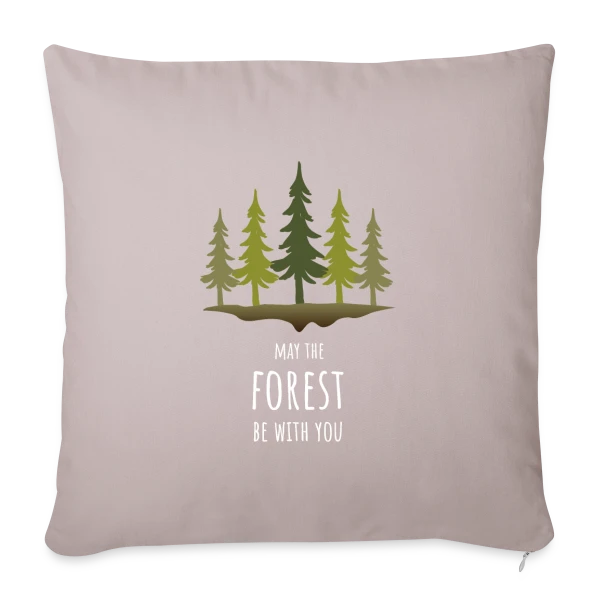 Forêt Mystique Sylvestre sur Housse de coussin décorative 45 x 45 cm