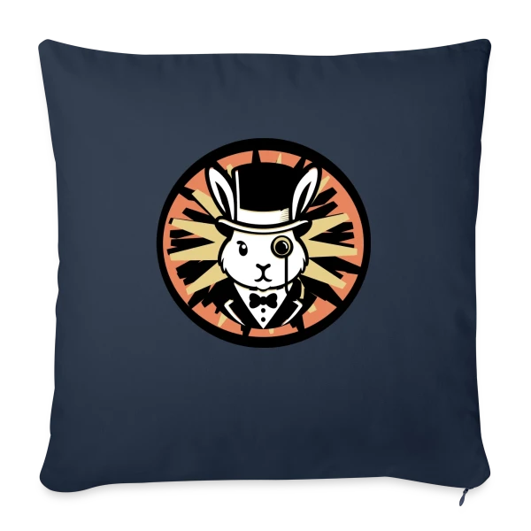 Arsène Lapin : L'Élégance Dandy Rétro sur Housse de coussin décorative 45 x 45 cm