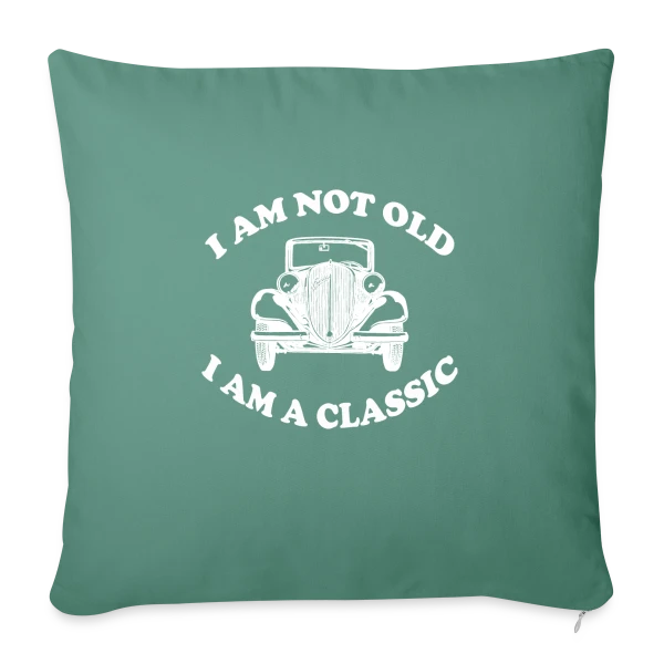 Je Suis Un Classique Humour sur Housse de coussin décorative 45 x 45 cm