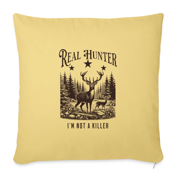 Passion Chasse : L'Élégance de la Nature sur Housse de coussin décorative 45 x 45 cm