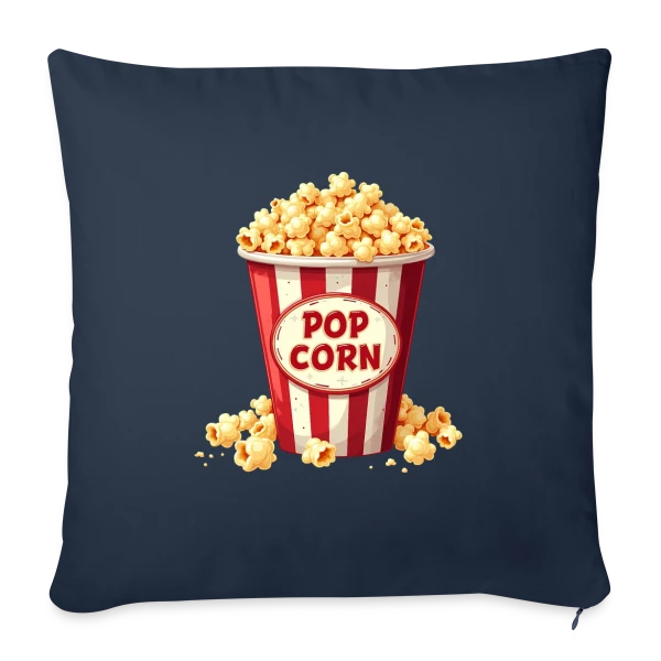 Popcorn Amusant - Idéal Carnaval Enfant sur Housse de coussin décorative 45 x 45 cm