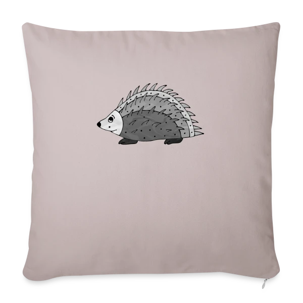 L'Hérisson Malicieux sur Housse de coussin décorative 45 x 45 cm