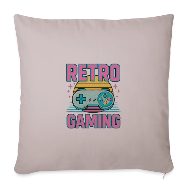 Manette Rétro Gaming Années 90 sur Housse de coussin décorative 45 x 45 cm