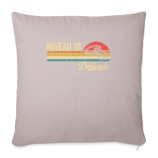 Niveau 10 Mariage Vintage sur Housse de coussin décorative 45 x 45 cm