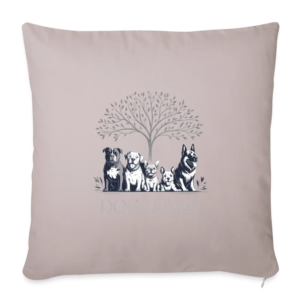 Ma Tribu Canine sur Housse de coussin décorative 45 x 45 cm
