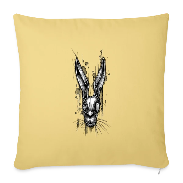 L'Art du Livre Tatoué sur Housse de coussin décorative 45 x 45 cm