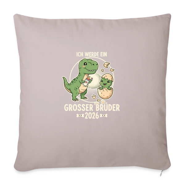 Futur Grand Frère 2026 sur Housse de coussin décorative 45 x 45 cm