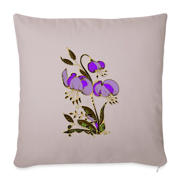 L'Éclat Mystérieux sur Housse de coussin décorative 45 x 45 cm