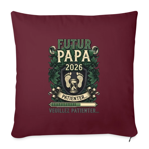 Gravure Héraldique Premium sur Housse de coussin décorative 45 x 45 cm