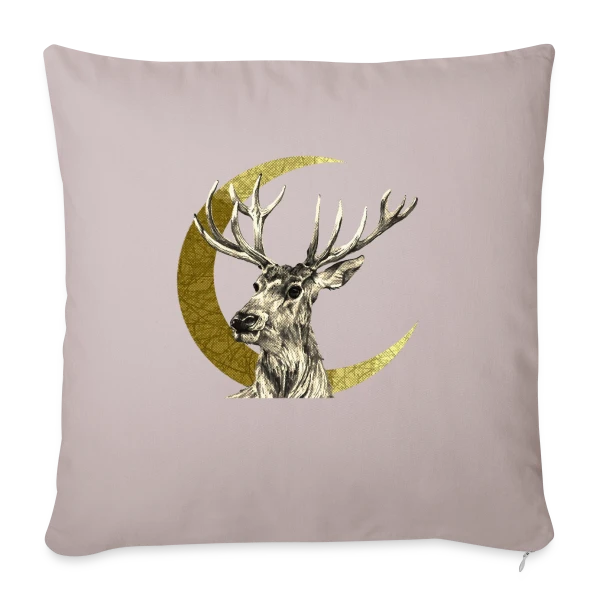 Numéro 4886 : L'Énigme Stylisée sur Housse de coussin décorative 45 x 45 cm