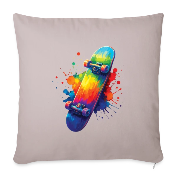 Maître du Skate sur Housse de coussin décorative 45 x 45 cm