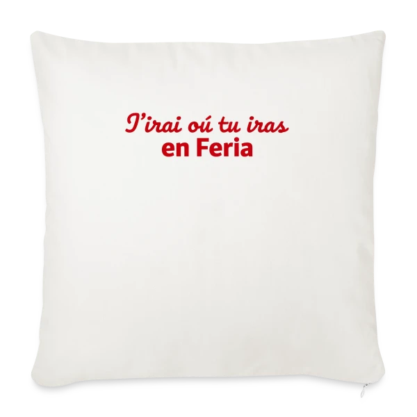 Esprit Feria Festive sur Housse de coussin décorative 45 x 45 cm