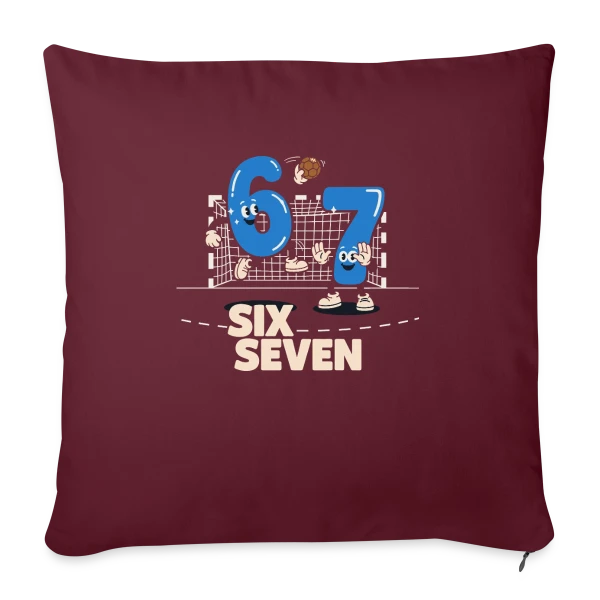 Passion Handball sur Housse de coussin décorative 45 x 45 cm