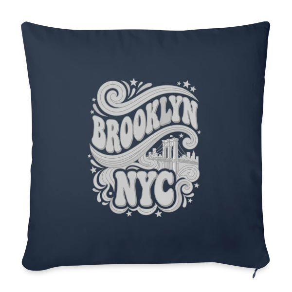 Esprit Brooklyn NYC sur Housse de coussin décorative 45 x 45 cm