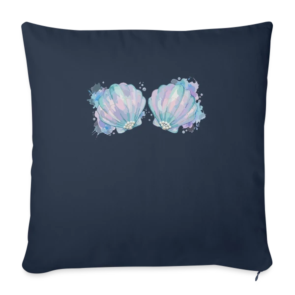 Élégance Courbe sur Housse de coussin décorative 45 x 45 cm