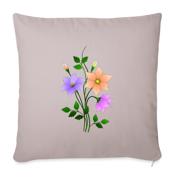 Signature Numérique 3738 sur Housse de coussin décorative 45 x 45 cm