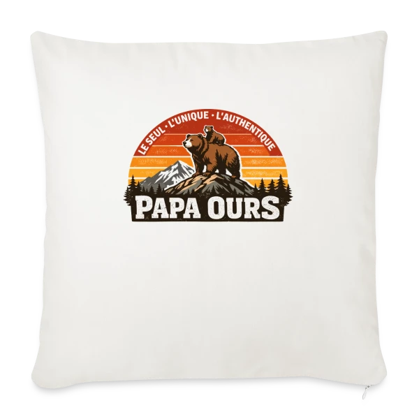 Design Mystère Abstrakt sur Housse de coussin décorative 45 x 45 cm