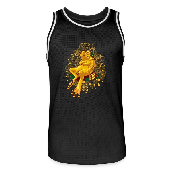 Grenouille Relax : Mode Cassette sur Maillot de basket Homme