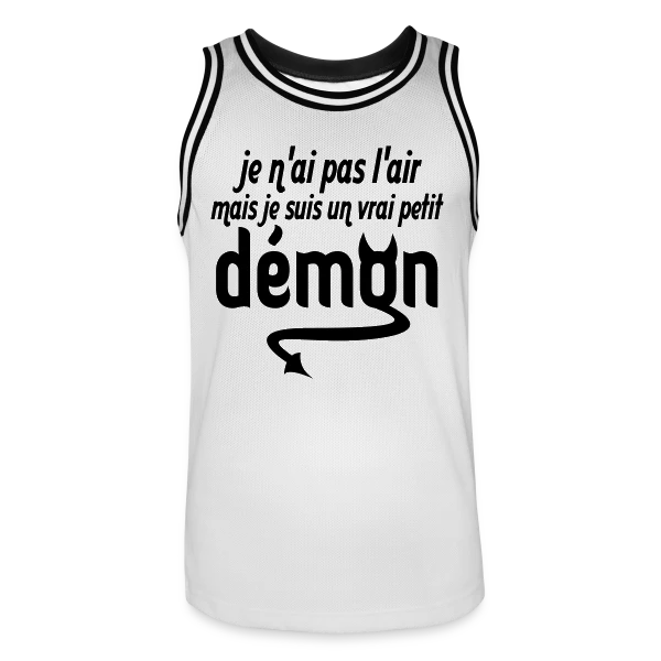 Petit Démon sur Maillot de basket Homme
