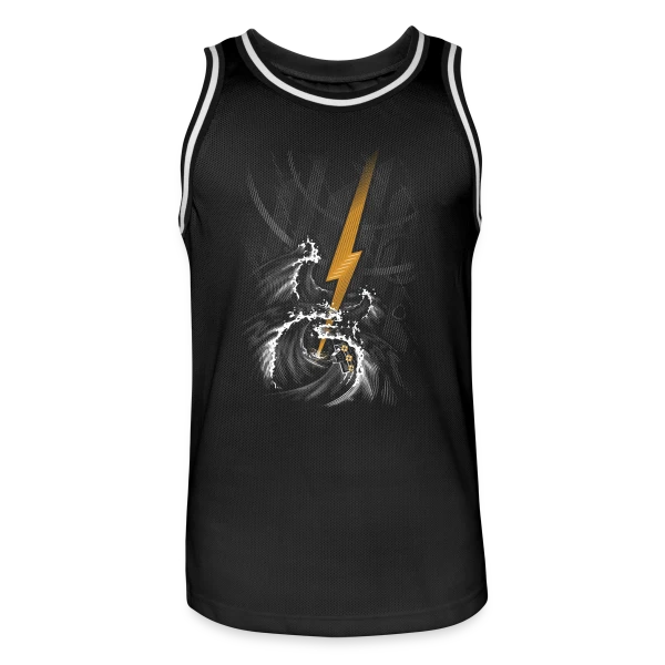 Symphonie Orageuse sur Maillot de basket Homme