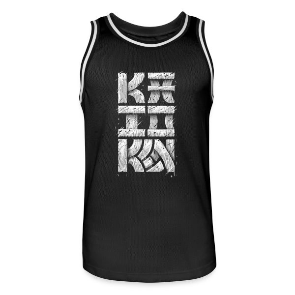 Kaioken : Explosion de Puissance Saiyan sur Maillot de basket Homme