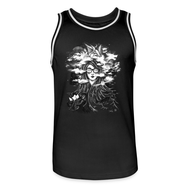 Monde Onirique sur Maillot de basket Homme
