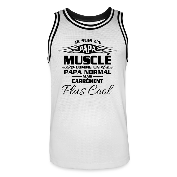 Esprit Musclé & Fitness sur Maillot de basket Homme