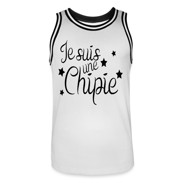 "Je suis une chipie" | Humour Femme sur Maillot de basket Homme