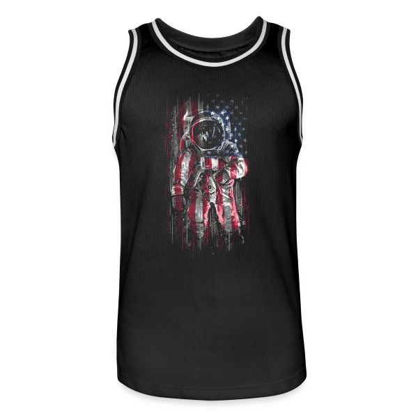 Drapeau Spatial sur Maillot de basket Homme