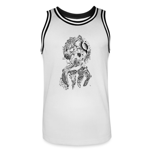 Dessine-moi un Poulpe ! sur Maillot de basket Homme