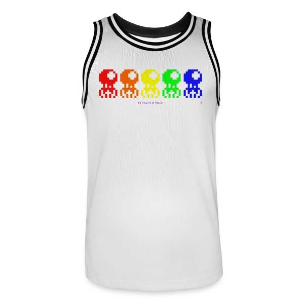 Spoulpe Invaders sur Maillot de basket Homme