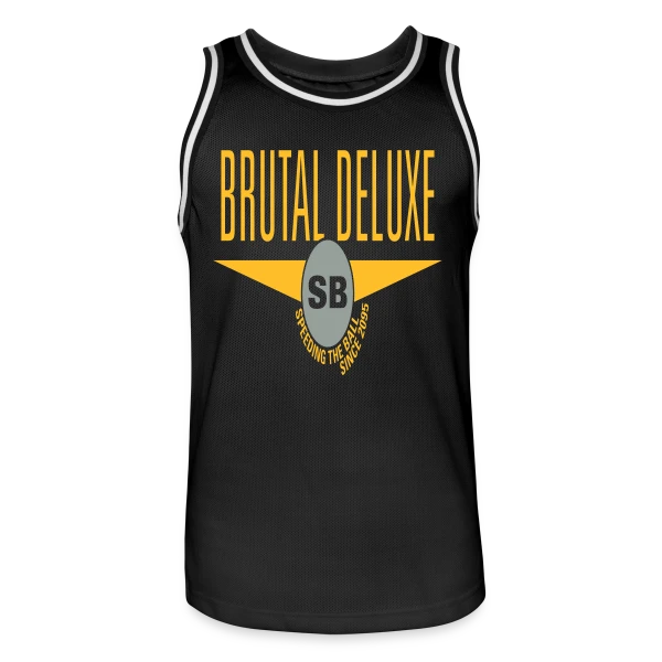 Brutal Deluxe - L'Art de la Vitesse depuis 2095 sur Maillot de basket Homme