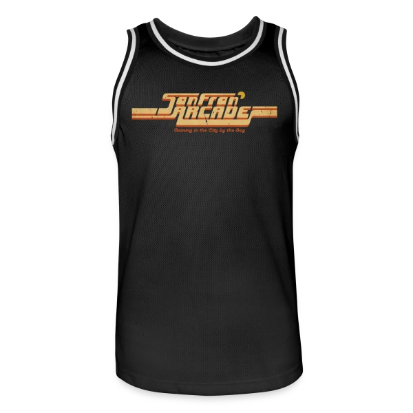 Arcade Rétro de San Francisco sur Maillot de basket Homme