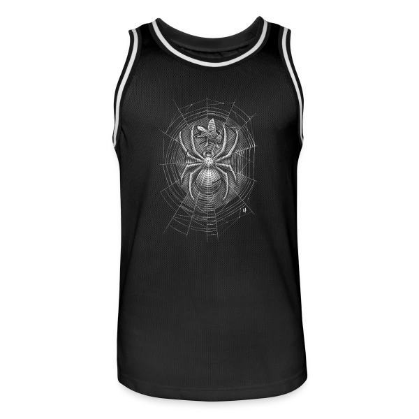 Toile d'Araignée Mystérieuse sur Maillot de basket Homme