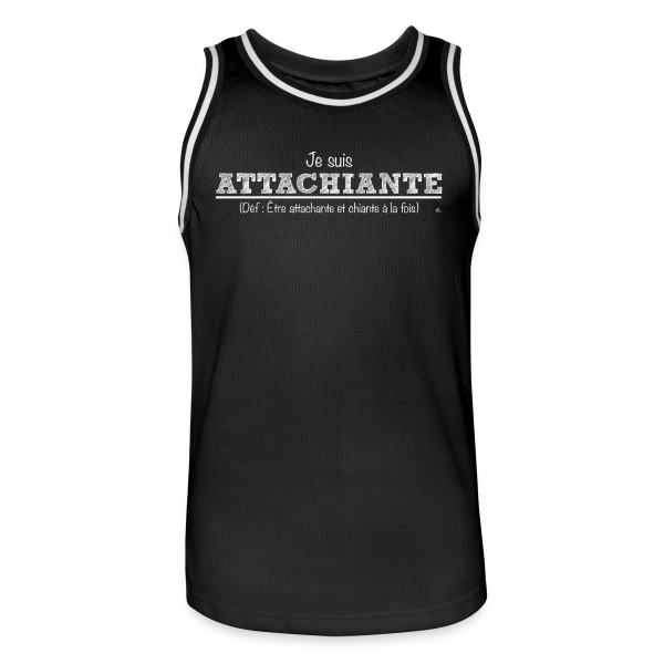 Attachiante : Assumez Votre Caractère Unique sur Maillot de basket Homme