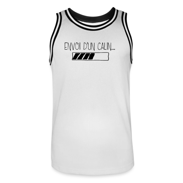 Câlin Virtuel à Envoyer sur Maillot de basket Homme
