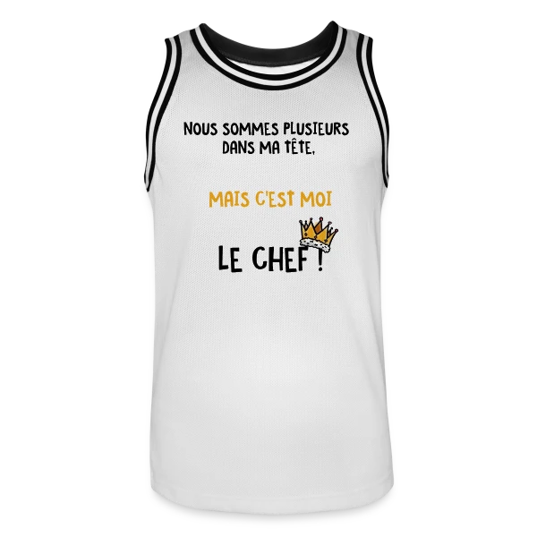 Esprit Éclaté sur Maillot de basket Homme