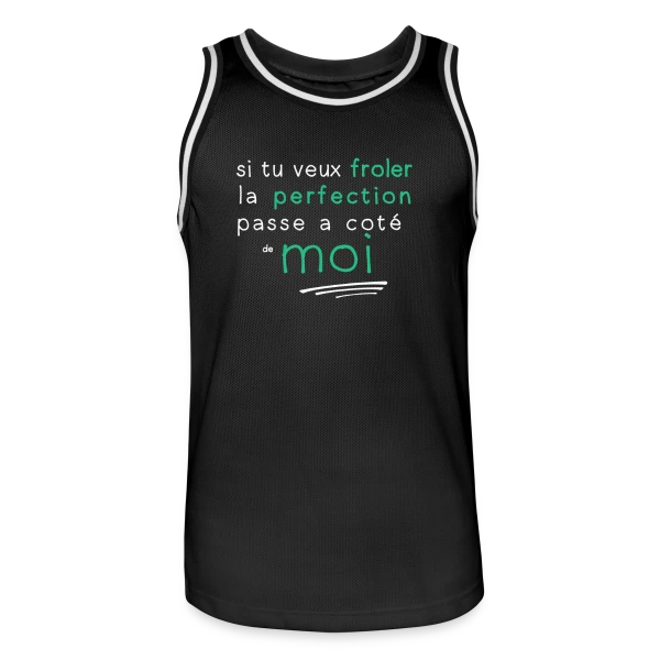 La Perfection sur Maillot de basket Homme