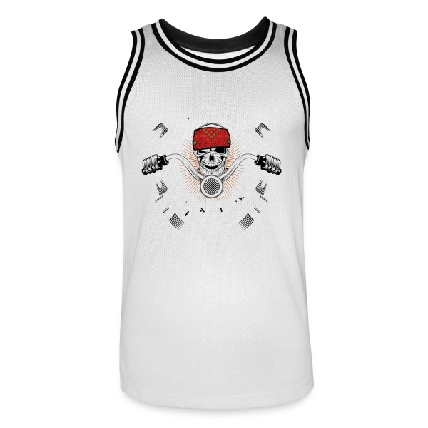 Reine de la Route sur Maillot de basket Homme