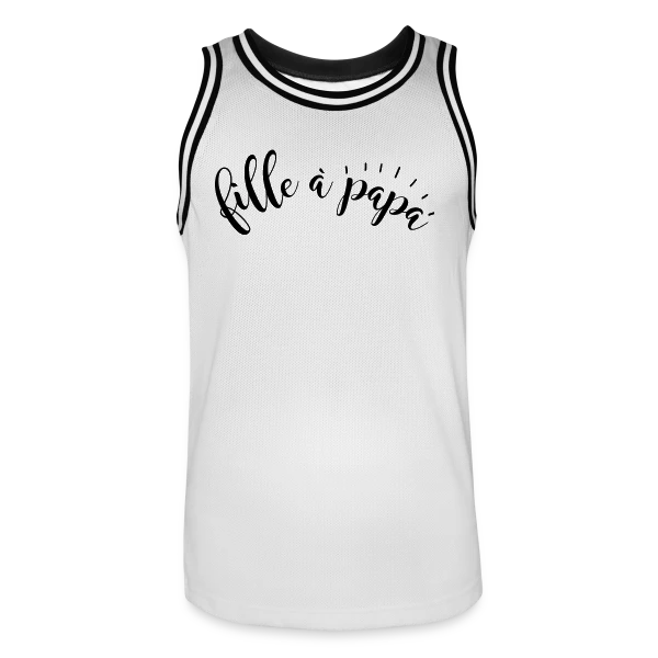 Fille à Papa Adorée sur Maillot de basket Homme