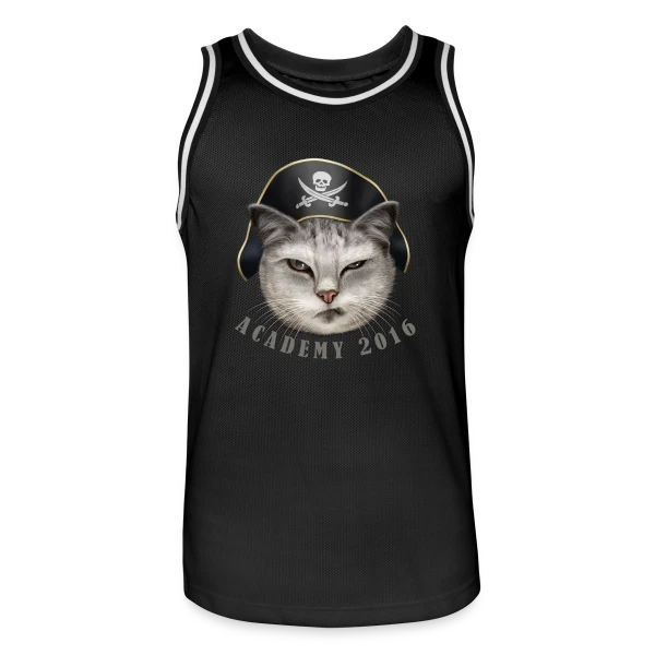 Académie des Chats Pirates sur Maillot de basket Homme