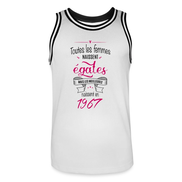 Millésime 1967 - Édition Légendaire sur Maillot de basket Homme