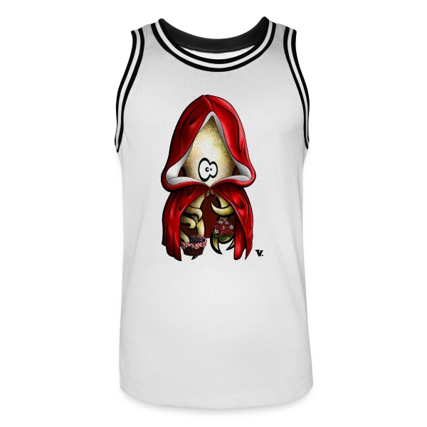 Le Petit Chaperon Poulpe sur Maillot de basket Homme