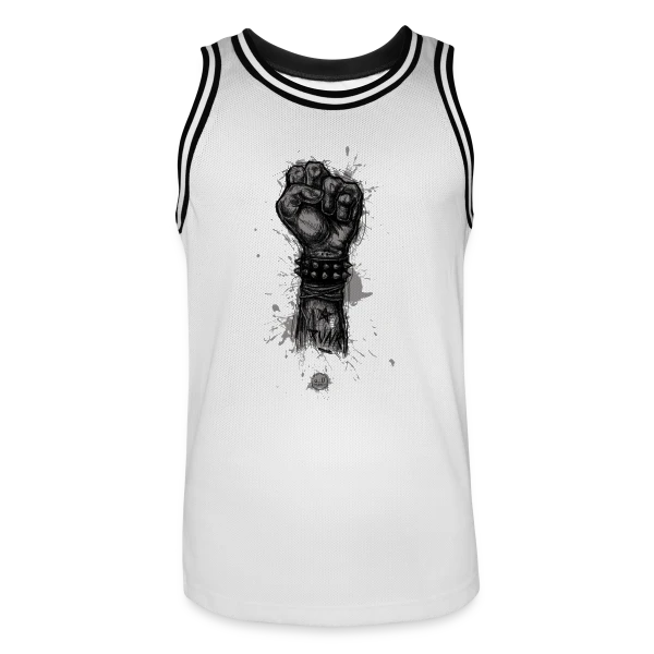 Punk is Not Dead : Rébellion Éternelle sur Maillot de basket Homme