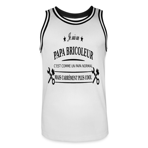 Papa Bricoleur Expert sur Maillot de basket Homme