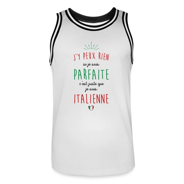 Fierté Italienne sur Maillot de basket Homme