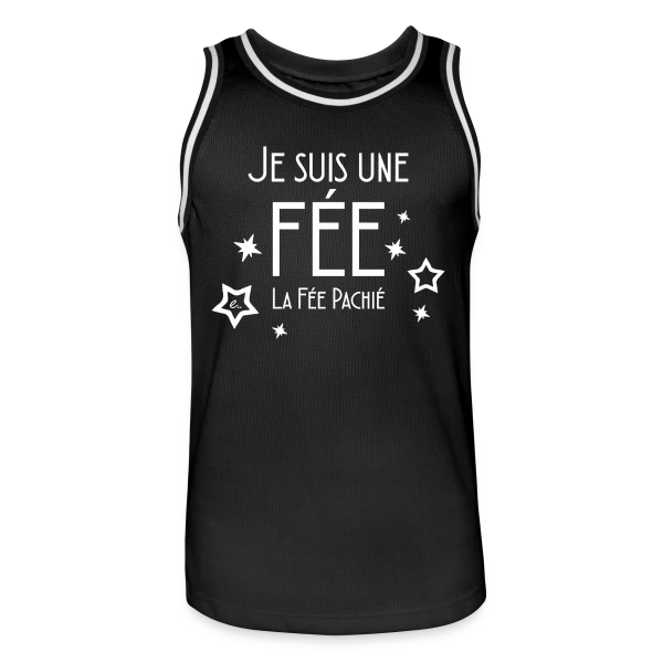 "Je Suis Une Fée" - Magie et Poésie Enchantée sur Maillot de basket Homme
