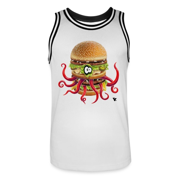 Big McPoulpe sur Maillot de basket Homme