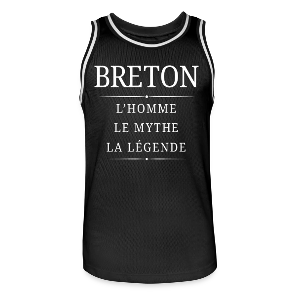 Breton Légende sur Maillot de basket Homme